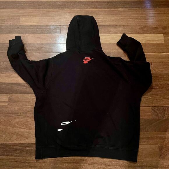 Men's Nike Misprint/Multi-Logo Hoodie - Picture 4 of 5